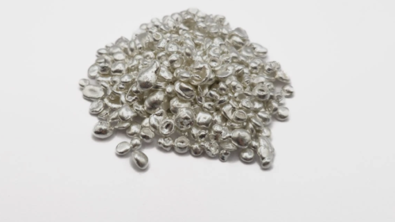 Get the Finest Quality 99.99% Pure Silver Granules and Bars Purified silver granules of the highest quality 99.9% purity
